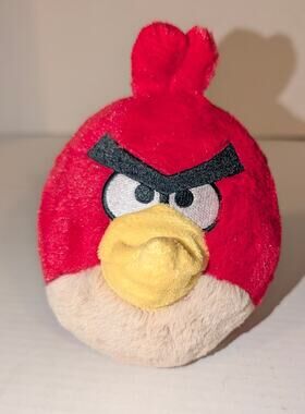 Vintage 2010 Angry Bird Red Plush Commonwealth